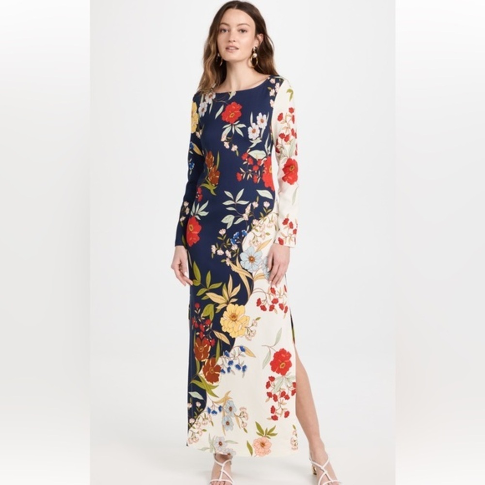 Cara Cara Aria Midi Dress in climbing multi size medium